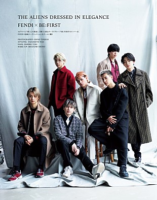 「BE:FIRSTが雑誌『SWITCH』に初登場、FENDIを纏う集合カット＆一人1ページのフォトストーリー」