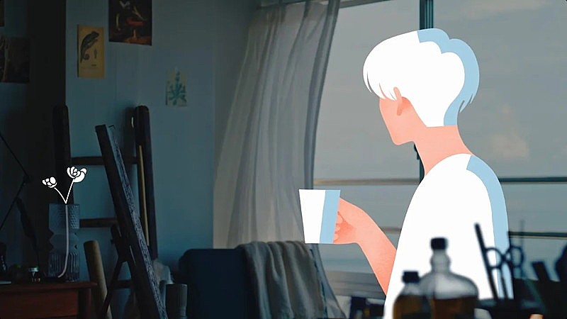 ヨルシカ、ドラマ主題歌「チノカテ」MVは実写×アニメーション
