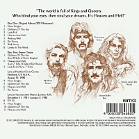 Black Sabbath、ディオ期の名盤2作をリマスター＆未発表音源追加したDX 