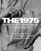 Ｔｈｅ　１９７５「The 1975、新AL『外国語での言葉遊び』リリース＆メンバー参加のオンライン・リスニング・パーティー開催決定」1枚目/4