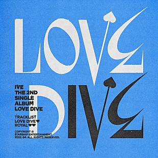 「IVE「LOVE DIVE」自身2曲目のストリーミング累計1億回再生突破」