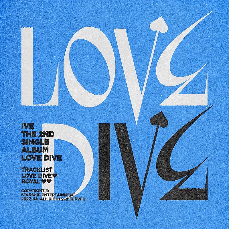 ＩＶＥ「IVE「LOVE DIVE」自身2曲目のストリーミング累計1億回再生突破」1枚目/1