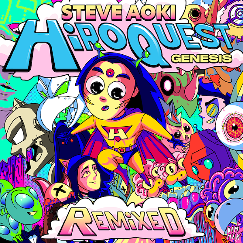 スティーヴ・アオキ「スティーヴ・アオキのリミックスアルバムに#kznとTeddyLoidのコラボ曲が収録」1枚目/4