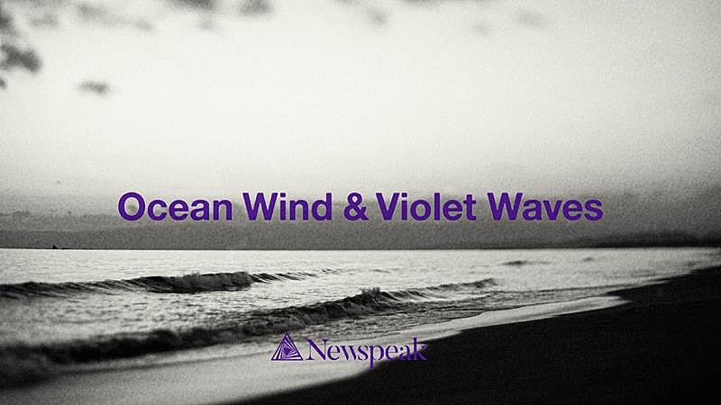 Ｎｅｗｓｐｅａｋ「Newspeak、「Ocean Wind &amp; Violet Waves」配信開始＆リリックビデオ公開決定」1枚目/4