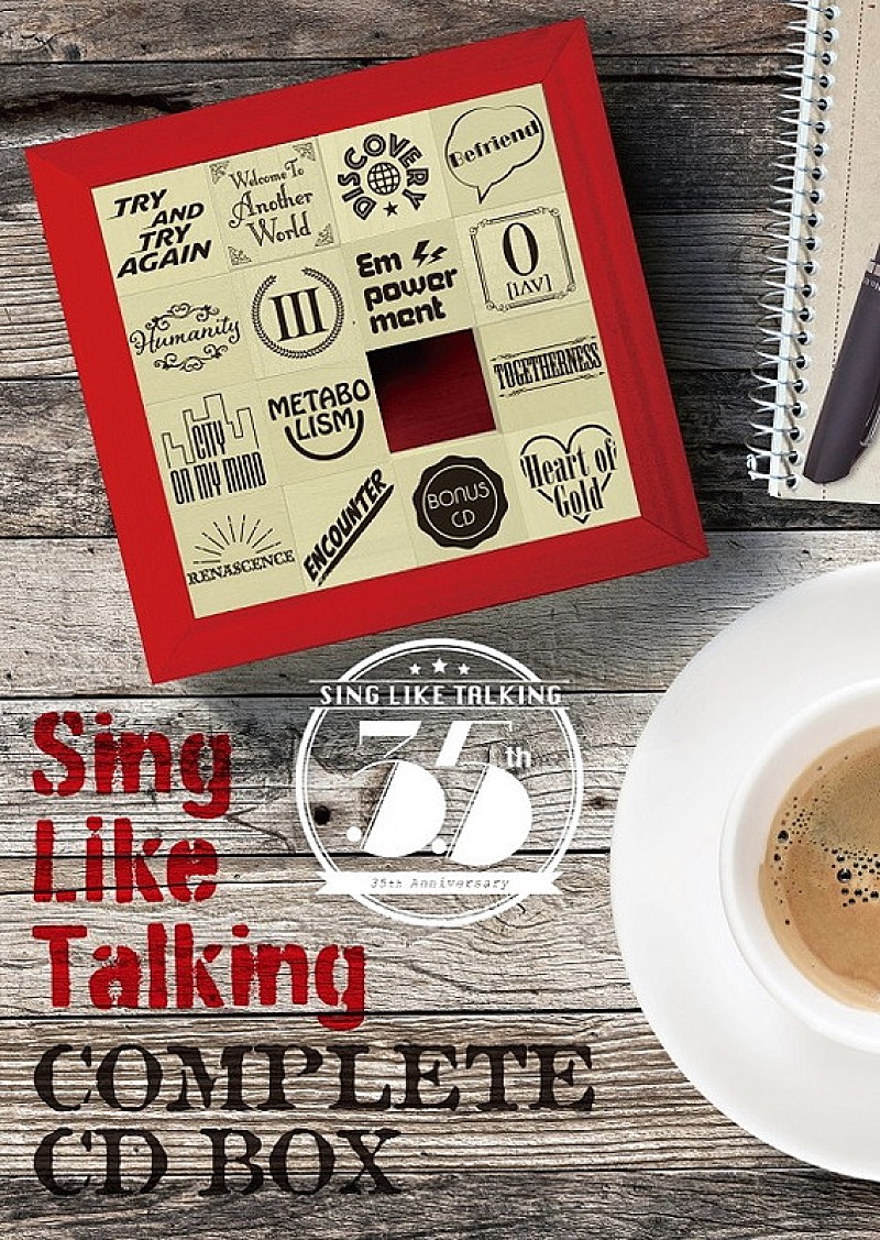 ＳＩＮＧ　ＬＩＫＥ　ＴＡＬＫＩＮＧ「SING LIKE TALKING『COMPLETE CD BOX』」2枚目/2