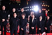「『東リベ２』のキャスト総勢11人がレッドカ－ペットに登場　北村匠海「全員が最高に格好いい」」1枚目/1