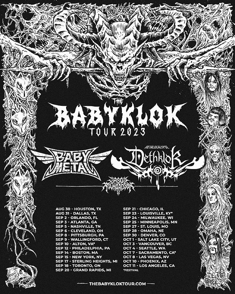 BABYMETAL「【THE BABYKLOK TOUR 2023】」2枚目/2
