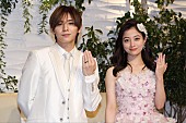 「橋本環奈、誰もが認める“絶世の美女”役に苦笑　山田涼介「眉毛の動きを意識しながらやっています。眉毛を見てください」」1枚目/1