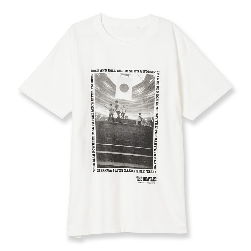 ザ・ビートルズ「6/29の「ビートルズの日」に新たな公式Tシャツ＆トート発売決定」1枚目/1