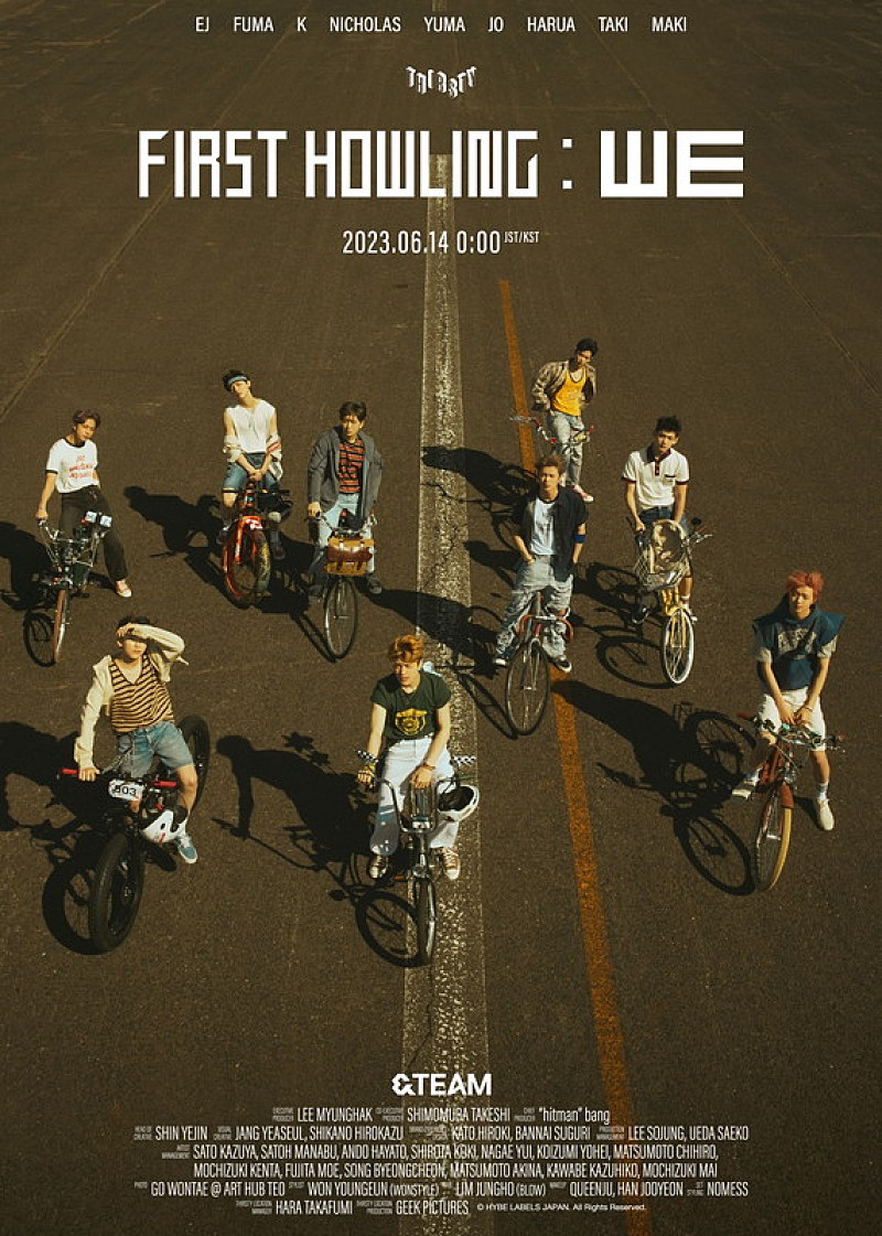 &TEAM、2nd EPの「THIRSTY」コンセプトポスター＆フォト＆クリップ公開