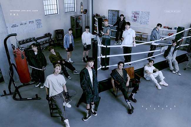 SEVENTEEN「SEVENTEEN、初の日本ベストアルバム発売決定＆ツアーの日本開催も発表」1枚目/1