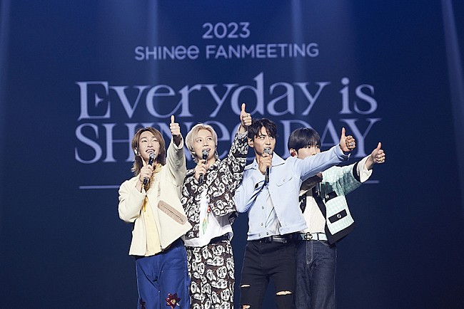 SHINee「SHINee、デビュー15周年ファンミーティング開催「僕たちは、いつもこの場にいる」」1枚目/5