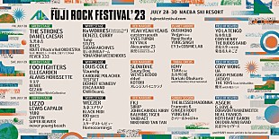 「【FUJI ROCK FESTIVAL &#039;23】ステージ別＆第6弾ラインナップ発表」