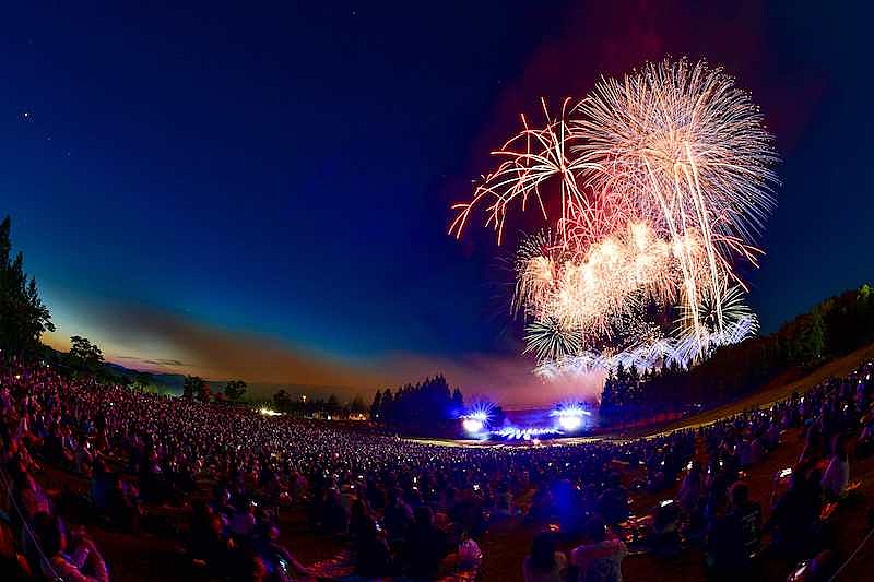 ディズニー音楽と12,000発の花火が夜空を彩る【Disney Music