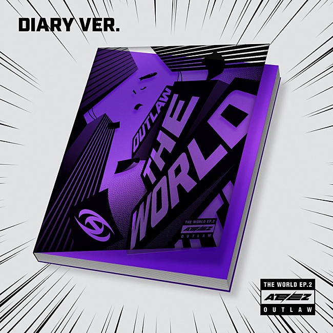 ATEEZ「	ATEEZ ミニアルバム『THE WORLD EP.2 : OUTLAW』DIARY VER. 」5枚目/6