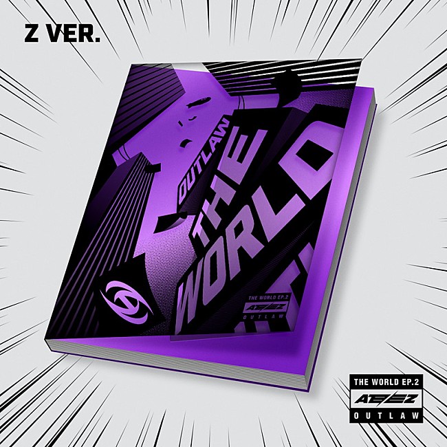 ATEEZ「	ATEEZ ミニアルバム『THE WORLD EP.2 : OUTLAW』Z VER. 」6枚目/6