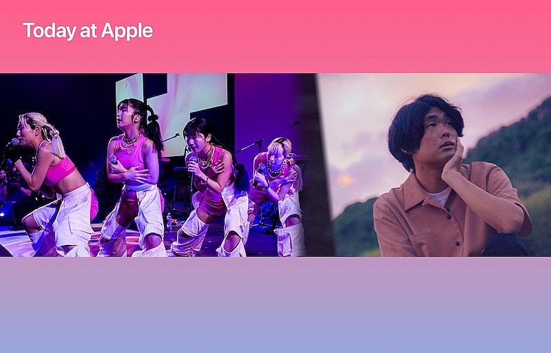 ＣＨＡＩ「Apple 表参道イベント【Today at Apple】にCHAI／STUTSが出演」1枚目/1