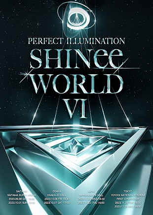 「SHINee、約5年ぶりの日本アリーナツアー【SHINee WORLD VI [PERFECT ILLUMINATION]】開催」