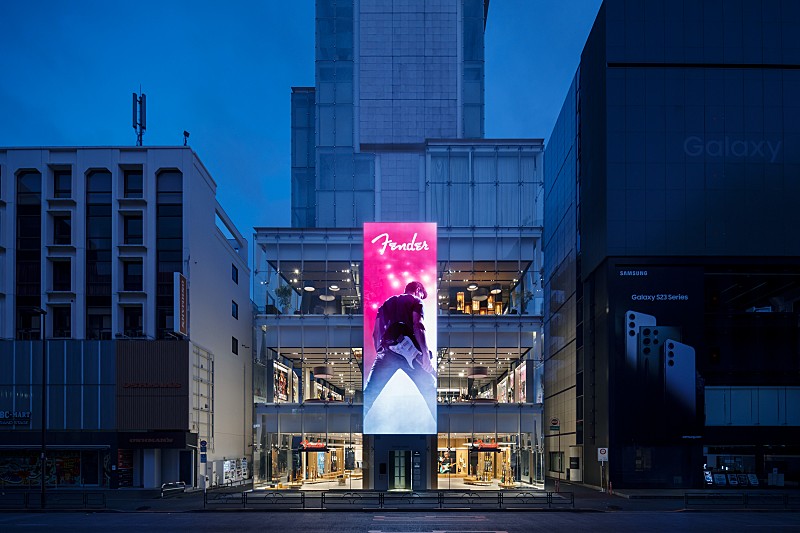 楽器メーカー“フェンダー”世界初の旗艦店「FENDER FLAGSHIP TOKYO」グランドオープン