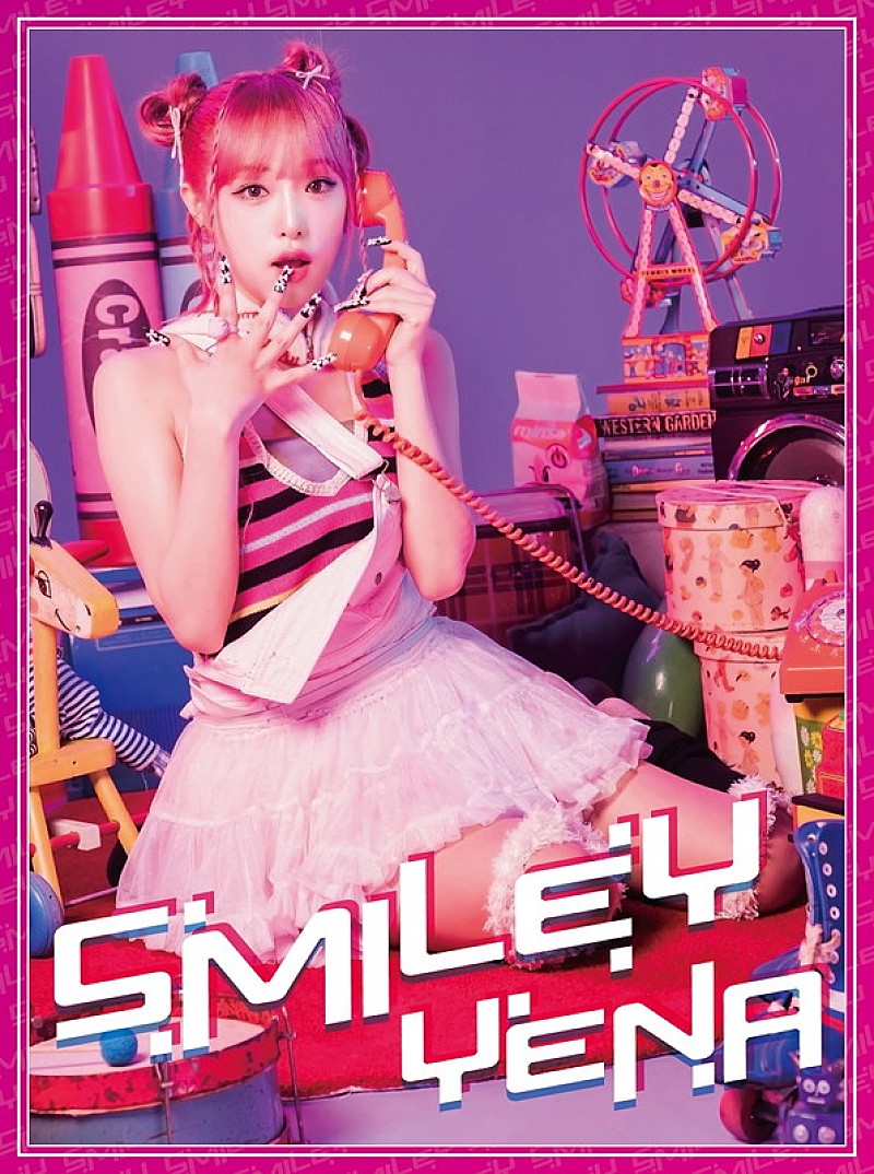 ＹＥＮＡ「YENA シングル『SMILEY-Japanese Ver.- (feat.ちゃんみな)』初回限定盤A」2枚目/4