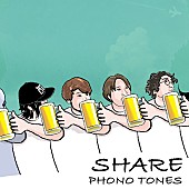 ＰＨＯＮＯ　ＴＯＮＥＳ「PHONO TONES、ニューアルバム『SHARE』リリース＆収録曲「GOLD」MV公開」1枚目/3