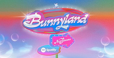 NewJeans×Spotify、ポップアップ開催＆“bunini”大型オブジェなど