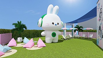 NewJeans×Spotify、ポップアップ開催＆“bunini”大型オブジェなど「Bunnyland」キャンペーン | Daily News |  Billboard JAPAN