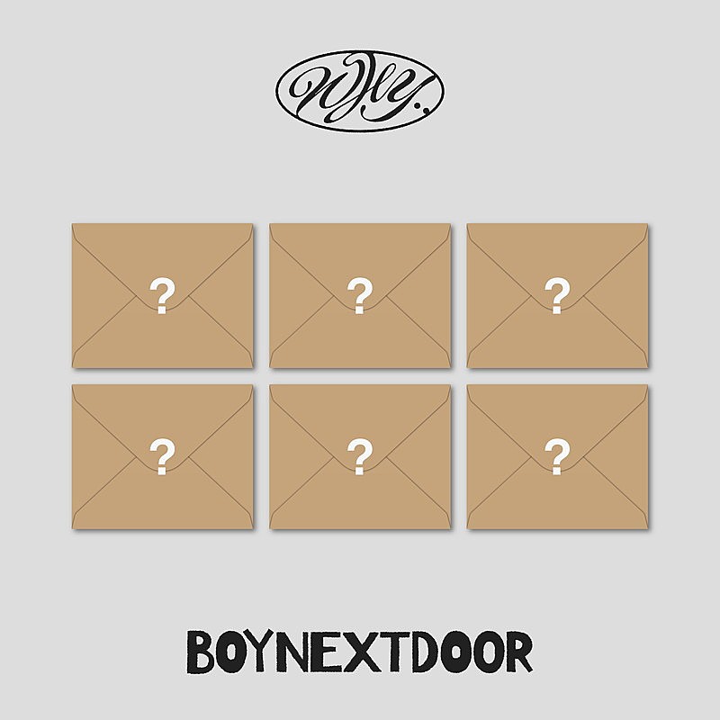 BOYNEXTDOOR「BOYNEXTDOOR EP『WHY..』＜LETTER ver.＞」4枚目/5