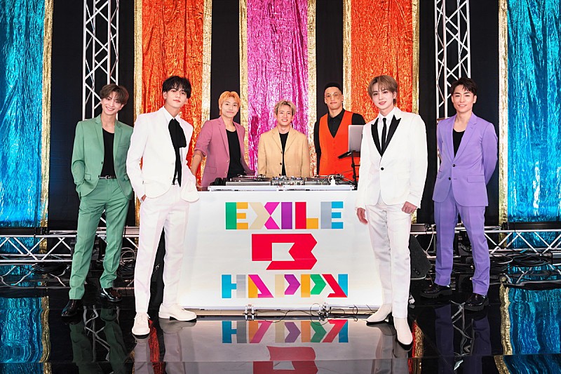 吉野北人、中島颯太らをメンバーに迎えた新ユニット・EXILE B HAPPYお披露目、リーダー・TETSUYA「たくさんの人が笑顔になれるステージを」