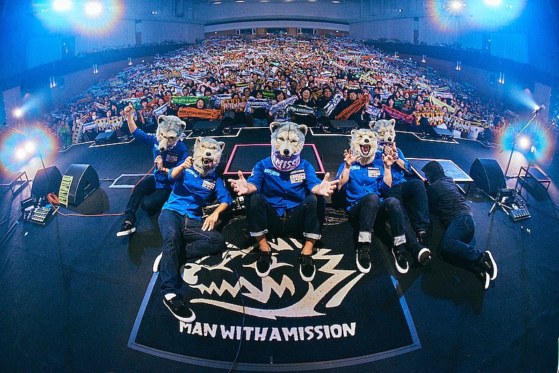 MAN WITH A MISSION「MAN WITH A MISSION、ワールドツアー国内ホール編が終幕　ツアーはアジア編へ」1枚目/11