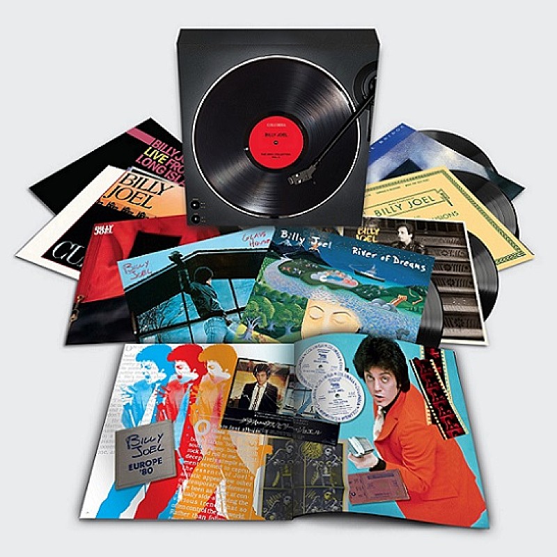 ビリー・ジョエル「ビリー・ジョエル、伝説的なライブを初収録した『The Vinyl Collection Vol.2』を11/3に発売」1枚目/1
