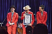 H ZETTRIO「H ZETTRIO、”ギネス世界記録”公式認定証贈呈式を開催「思っていたよりも嬉しいもんですね」」1枚目/11