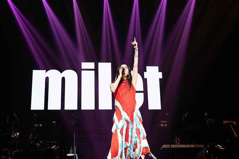 milet「milet、デビュー記念日3/6に映画館で『milet live at 日本武道館』上映決定」1枚目/6