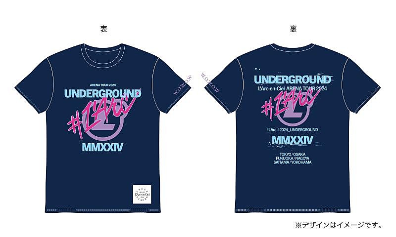 L'Arc～en～Ciel、【ARENA TOUR 2024 UNDERGROUND】さいたまスーパー