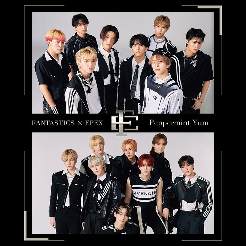 【先ヨミ】FANTASTICS × EPEX『Peppermint Yum』6.6万枚で現在アルバム1位を走行中