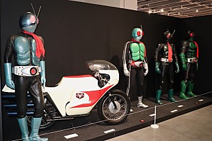 「日本を代表するヒ－ロ－の魅力を満喫！　『THE 仮面ライダ－展』埼玉会場リポ－ト」