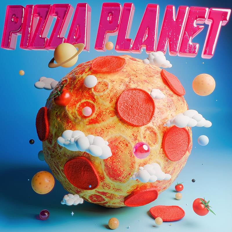 ぜったくん「ぜったくん、新曲「Pizza Planet feat. ゆいにしお」配信決定」1枚目/3
