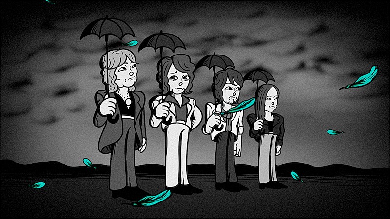 THE YELLOW MONKEY、全編アニメーションの新曲「ソナタの暗闇」MVショート映像公開