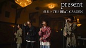 THE BEAT GARDEN「THE BEAT GARDENが『優里ちゃんねる』出演、ドラマ『アイのない恋人たち』主題歌をコラボ歌唱」1枚目/3