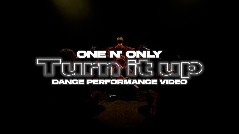 ONE N' ONLY、和風デジタルチューン「Turn it up」ダンスパフォーマンスビデオ公開