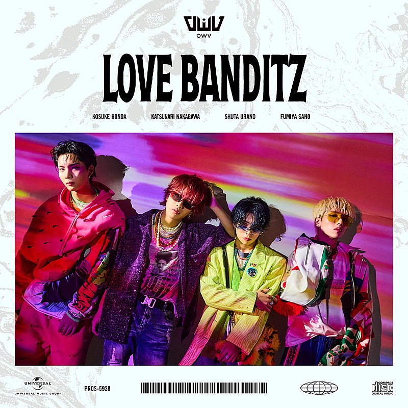OWV「OWV シングル『LOVE BANDITZ』FC限定盤」4枚目/4