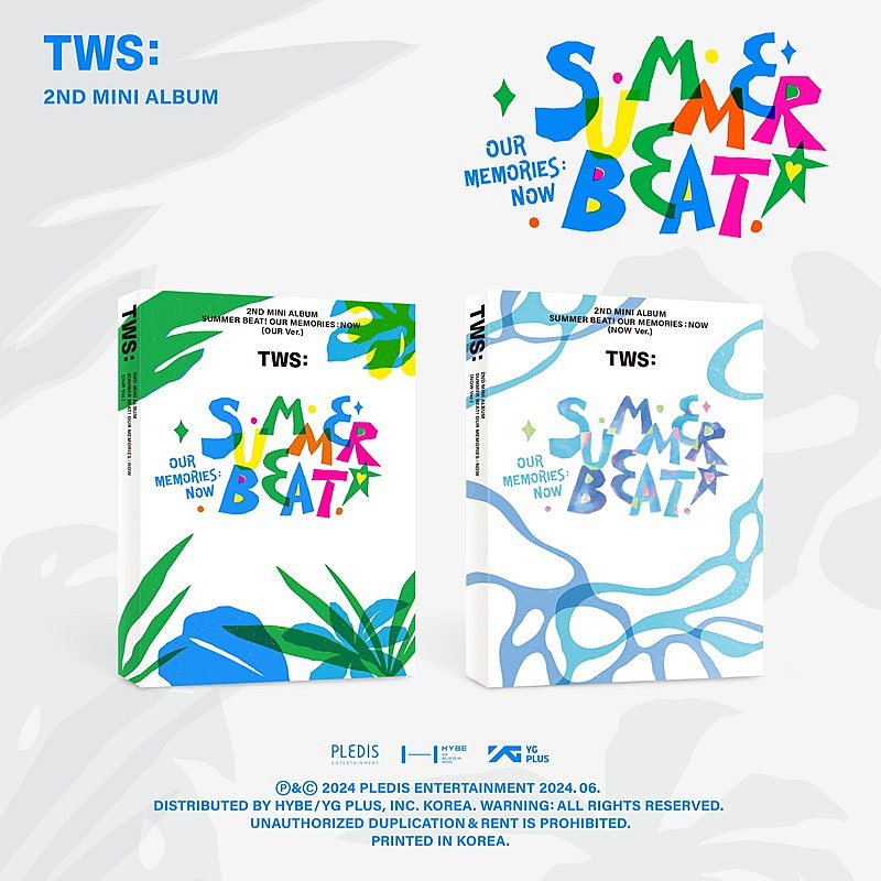 TWS「TWS、2ndミニアルバム『SUMMER BEAT!』6月リリース」1枚目/1