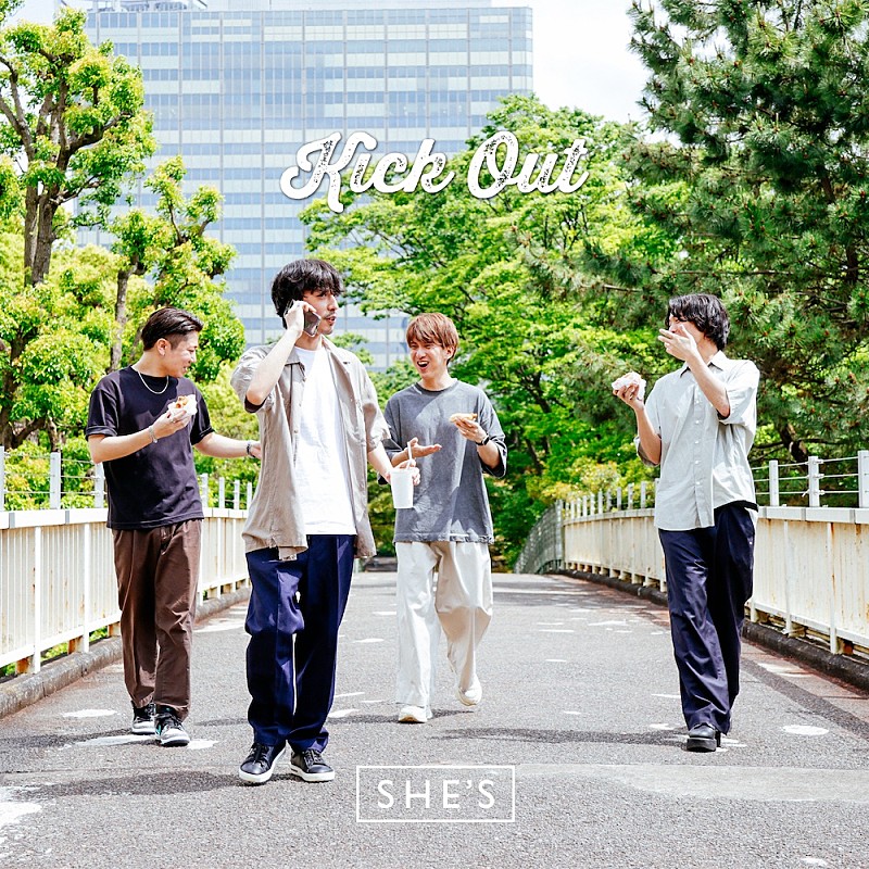 SHE’S、3年ぶり野音公演で新曲「Kick Out」初披露＆6月に配信決定 