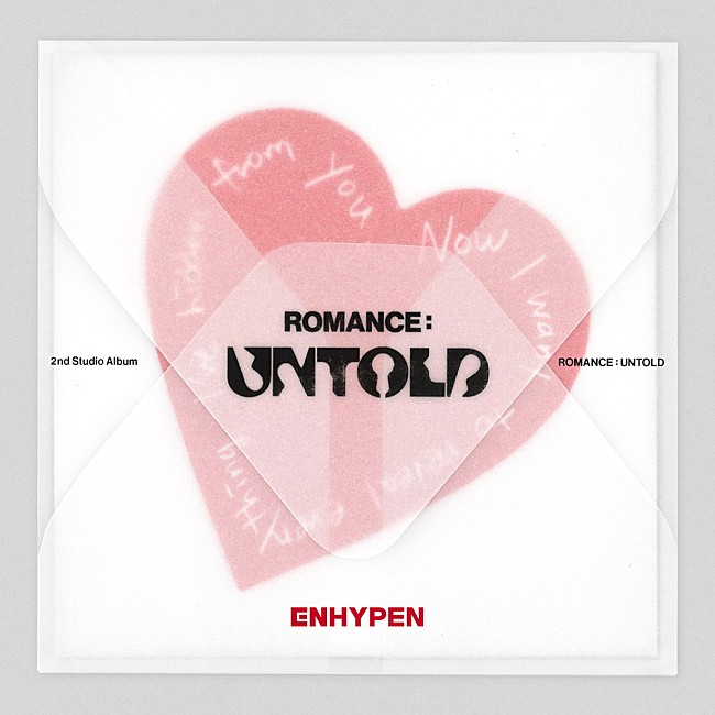 ENHYPEN「【先ヨミ】ENHYPEN『ROMANCE : UNTOLD』18万枚で現在アルバム1位　TWICE／DXTEENが続く 」1枚目/1