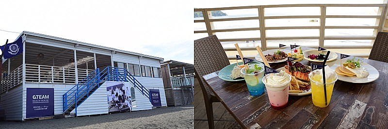 &TEAM、海の家【&TEAM BEACH HOUSE】　江の島西浜海水浴場にて期間限定オープン