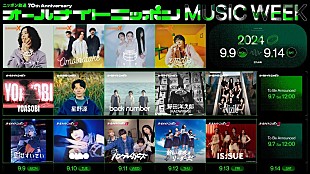 NiziU「NiziU／IS:SUEが決定『オールナイトニッポン MUSIC WEEK』」