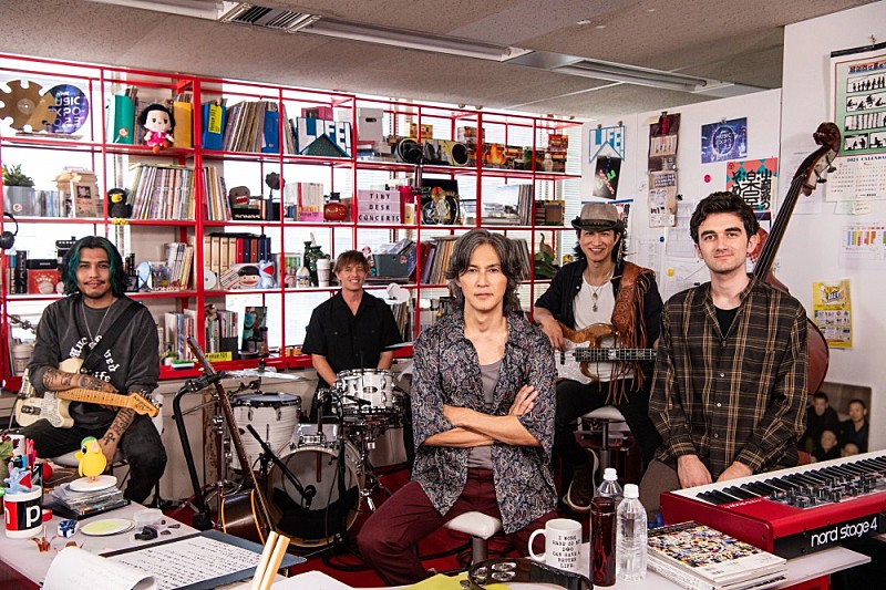 稲葉浩志、9/30放送の『tiny desk concerts JAPAN』に出演決定