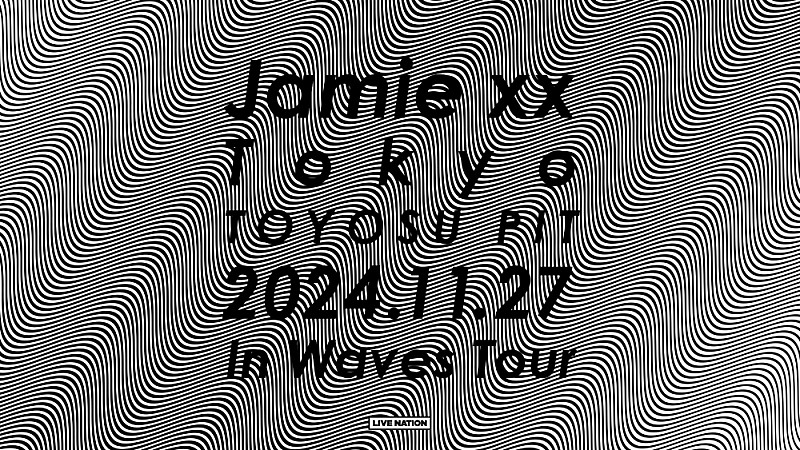 ジェイミー・エックス・エックス「ジェイミー・エックス・エックス、2024年11月に来日公演決定」1枚目/1