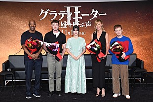 「ポ－ル・メスカル「リドリ－・スコットは、どの瞬間にもアドレナリンを与えてくれる監督」　『グラディエ－タ－Ⅱ』ト－クイベント」