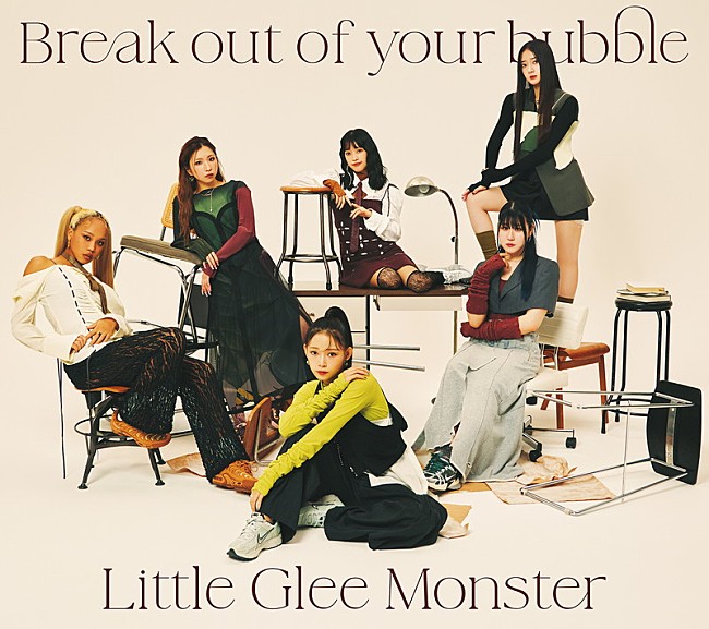 Little Glee Monster「Little Glee Monster シングル『Break out of your bubble』初回生産限定盤」2枚目/5